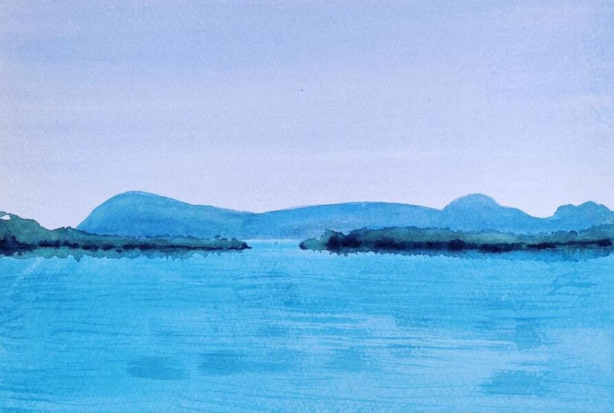 The Sleeping lady i Poros